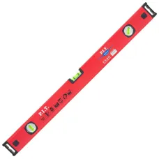 Уровень пузырьковый магнитный P.I.T. ADVANCE HSPL02-0600 (600мм, 3 капсулы, коробчатый,1мм/м)