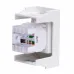 Комп.роз. RJ45 кат.5e (8P8C, Hyperline, Dual IDC 110&Krone) Viva, белая, 1мод