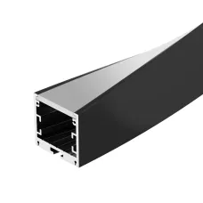 Профиль SL-ARC-3535-TWIST180-500 BLACK ( Алюминий)