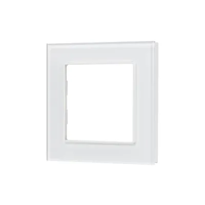 Рамка стеклянная FRM-GLARE-GS-1-WH