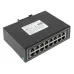 Коммутатор промышленный неуправляемый U-16T, 16 портов 10/100Base-T(X) RJ45, монтаж на динрейку TSX EKF