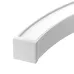 Заглушка LINE-3535-BENT-SIDE глухая, пластик