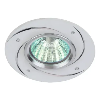 KL43 WH/1 Светильник ЭРА Светильник ЭРА литой  ''алюминевый '' MR16,12V/220V, 50W белый (100/2100)