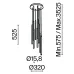 Светильник подвесной  Maytoni Light stick MOD236PL-L54B3K LED 46W Черный