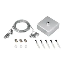 Подвес ARL-3x2m Set (Silver box, Pad 9x2мм) (металл)