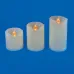 Фигура светодиодная ''Свеча'' на батарейках CR2032 (в/к) ULD-F060 WARM WHITE CANDLE SET3 в составе набора из 3 штук 1 светодиод Теплый белый свет