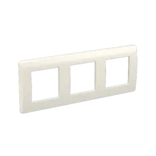 Рамка на 2+2+2 модуля (трехместная), белая, RAL9010