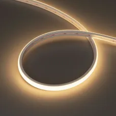 Лента герметичная MOONLIGHT-TOP-X320-11x7mm 24V Warm3000 10 W/m, IP65, CSP, 5m, wire x2, силикон