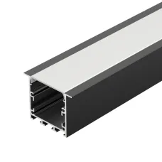 Профиль LINIA49-F-S-2000 BLACK (ARL, алюминий)