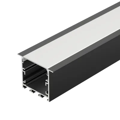 Профиль LINIA49-F-S-2000 BLACK (ARL, алюминий)
