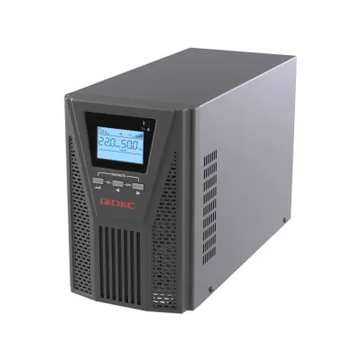 Источник бесперебойного питания Online, Смолл Тауэр (Small Tower), 1000 ВА/900 Вт, 1/1, 2xSchuko, EPO, USB, RS-232, RJ45, з/у 6А, без АКБ