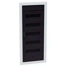 Щит ЩРВ-п-60 пластиковый распред. OptiBox Pro 60-VKR-IP40 60м. встраиваемый с пласт. черной прозрач. дверцей  IP40