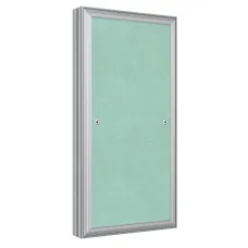 Люк ревизионный D Ceramo Base 200х400 скрыт.монтаж съемный алюминий EVECS