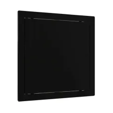 Люк ревизионный LN фланец 150х150 нажимной 172х172 пластик Black EVECS