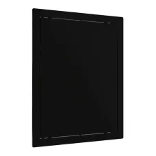 Люк ревизионный LN фланец 150х200 нажимной 172х222 пластик Black EVECS