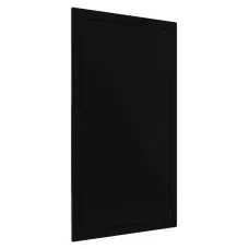 Люк ревизионный LN фланец 150х300 нажимной 172х322 пластик Black EVECS