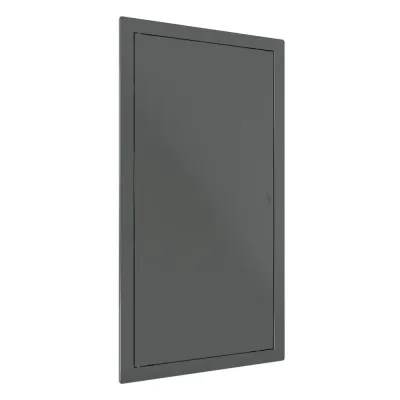 Люк ревизионный LN фланец 150х300 нажимной 172х322 пластик Gray EVECS