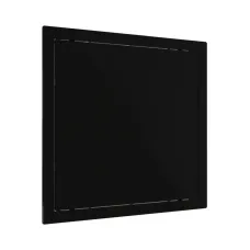 Люк ревизионный LN фланец 200x200 нажимной 224х224 пластик Black EVECS