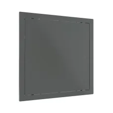 Люк ревизионный LN фланец 200x200 нажимной 224х224 пластик Gray EVECS
