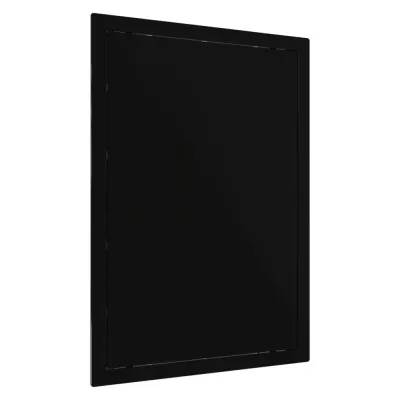Люк ревизионный LN фланец 200х300 нажимной 223х323 пластик Black EVECS