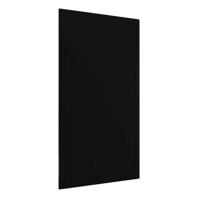 Люк ревизионный LN фланец 200х400 нажимной 223х423 пластик Black EVECS