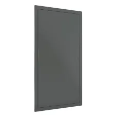 Люк ревизионный LN фланец 200х400 нажимной 223х423 пластик Gray EVECS