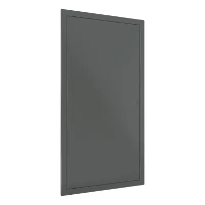 Люк ревизионный LN фланец 200х400 нажимной 223х423 пластик Gray EVECS