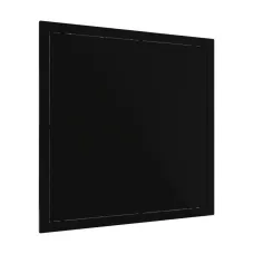 Люк ревизионный LN фланец 300х300 нажимной 327х327 пластик Black EVECS