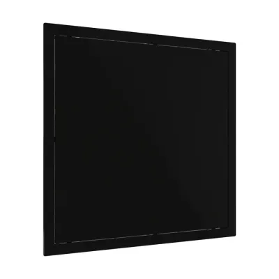 Люк ревизионный LN фланец 300х300 нажимной 327х327 пластик Black EVECS