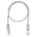 Патч-корд SUPRLAN UTP 5e 4x2 26AWG (7x0.16mm) Cu LSZH серый 0,5м