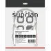 Патч-корд SUPRLAN UTP 5e 4x2 26AWG (7x0.16mm) Cu LSZH серый 0,5м