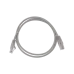 Патч-корд SUPRLAN UTP 5e 4x2 26AWG (7x0.16mm) Cu LSZH серый 2м
