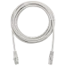 Патч-корд SUPRLAN UTP 5e 4x2 26AWG (7x0.16mm) Cu LSZH серый 5м