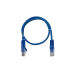 Патч-корд SUPRLAN UTP 5e 4x2 26AWG (7x0.16mm) Cu LSZH синий 0,5м