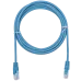 Патч-корд SUPRLAN UTP 5e 4x2 26AWG (7x0.16mm) Cu LSZH синий 3м