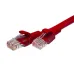 Патч-корд SUPRLAN UTP 5e 4x2 26AWG (7x0.16mm) Cu LSZH красный 3м