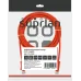 Патч-корд SUPRLAN UTP 5e 4x2 26AWG (7x0.16mm) Cu LSZH красный 5м