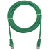 Патч-корд SUPRLAN UTP 5e 4x2 26AWG (7x0.16mm) Cu LSZH зеленый 5м