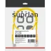 Патч-корд SUPRLAN UTP 5e 4x2 26AWG (7x0.16mm) Cu LSZH желтый 0,5м
