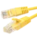 Патч-корд SUPRLAN UTP 5e 4x2 26AWG (7x0.16mm) Cu LSZH желтый 1м
