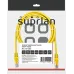Патч-корд SUPRLAN UTP 5e 4x2 26AWG (7x0.16mm) Cu LSZH желтый 1м