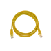 Патч-корд SUPRLAN UTP 5e 4x2 26AWG (7x0.16mm) Cu LSZH желтый 2м