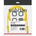 Патч-корд SUPRLAN UTP 5e 4x2 26AWG (7x0.16mm) Cu LSZH желтый 2м