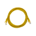 Патч-корд SUPRLAN UTP 5e 4x2 26AWG (7x0.16mm) Cu LSZH желтый 3м