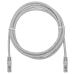 Патч-корд UTP 6 4x2 24AWG Cu LSZH серый 2м
