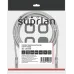 Патч-корд UTP 6 4x2 24AWG Cu LSZH серый 5м