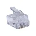 Коннекторы 6P4C (RJ-11) (100 pcs)
