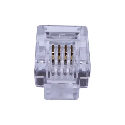 Коннекторы 4P4C (RJ-11) (100 pcs)