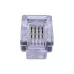Коннекторы 4P4C (RJ-11) (100 pcs)