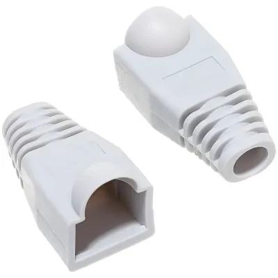Изолирующий колпачок для разъемов RJ-45, серый (10 pcs)